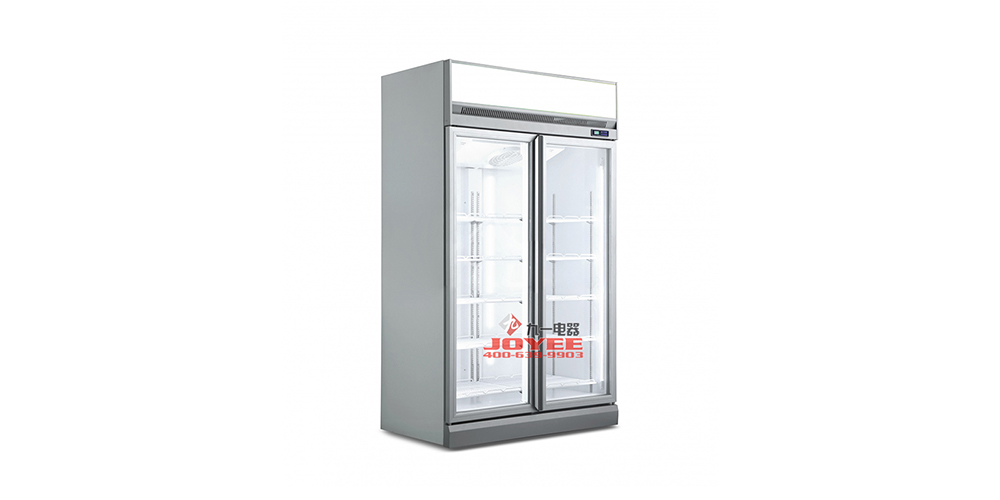 兩門上置機玻璃門冷凍柜